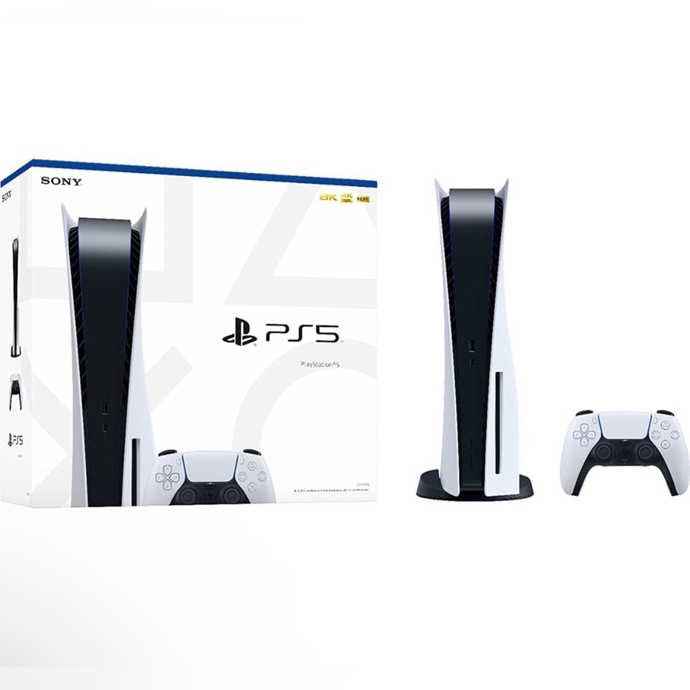 Play_Station 5 Disc Version P_S5 Gaming Console Open Box
